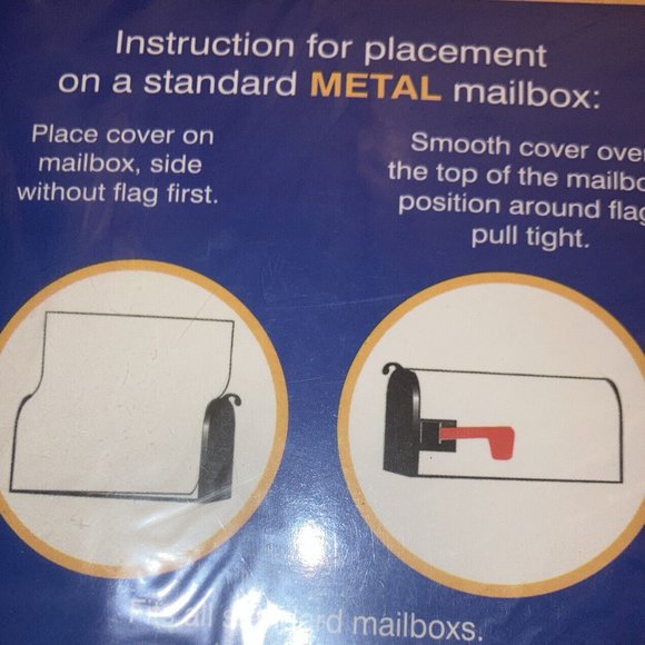 Mailbox COVER Magnetic DOOR Magnet Mailbox FULL Coverage Lady bugs LADYBUGS - Picture 5 of 9